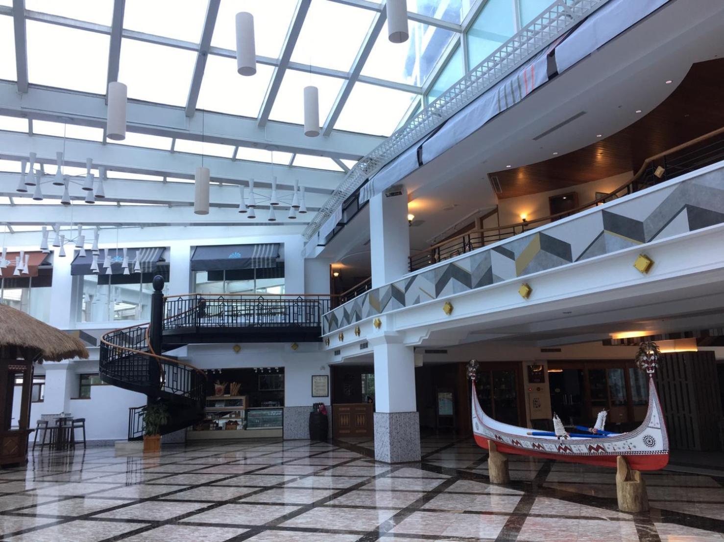 Hotel Royal Chihpin Wenquan Exterior foto The lobby of the hotel